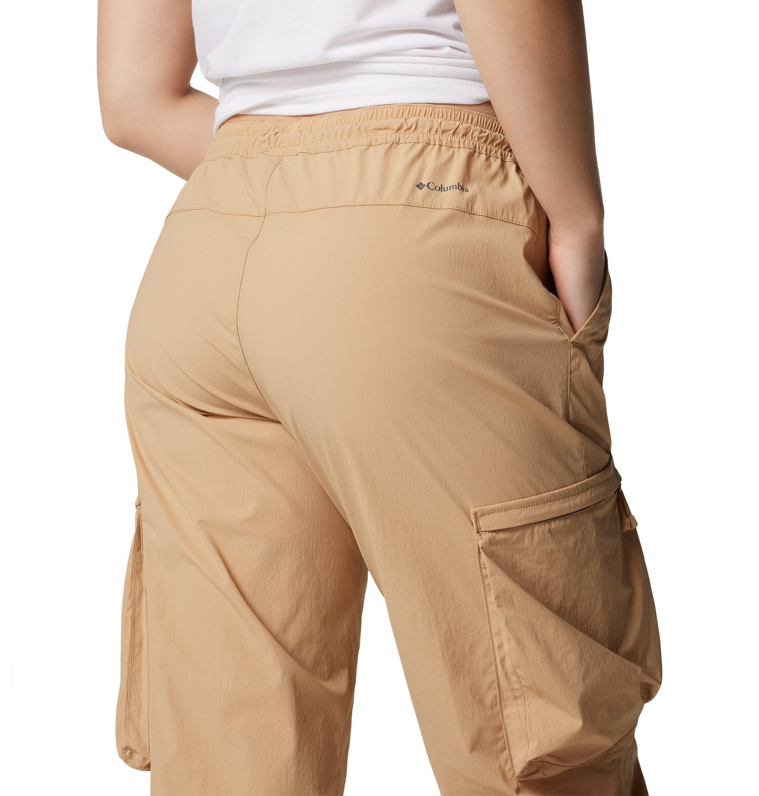 Pantalón cargo mujer – Repelente al agua y elástico