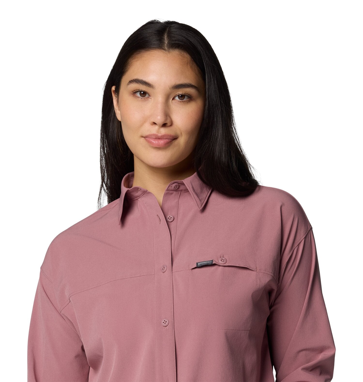 Camisa Boundless Trek II para mujer – Color Fig