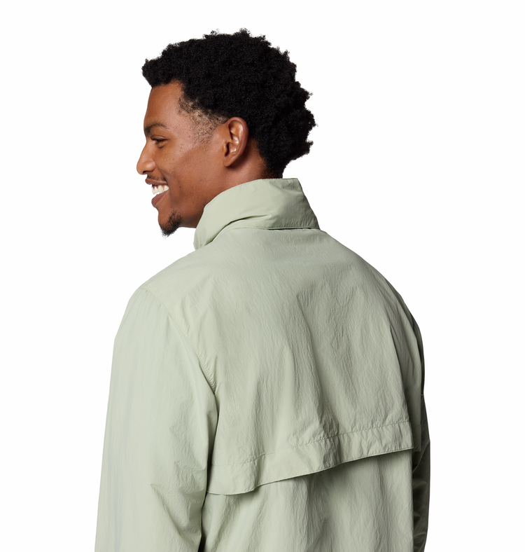 Chaqueta cortavientos hombre UPF50+, repelente al agua