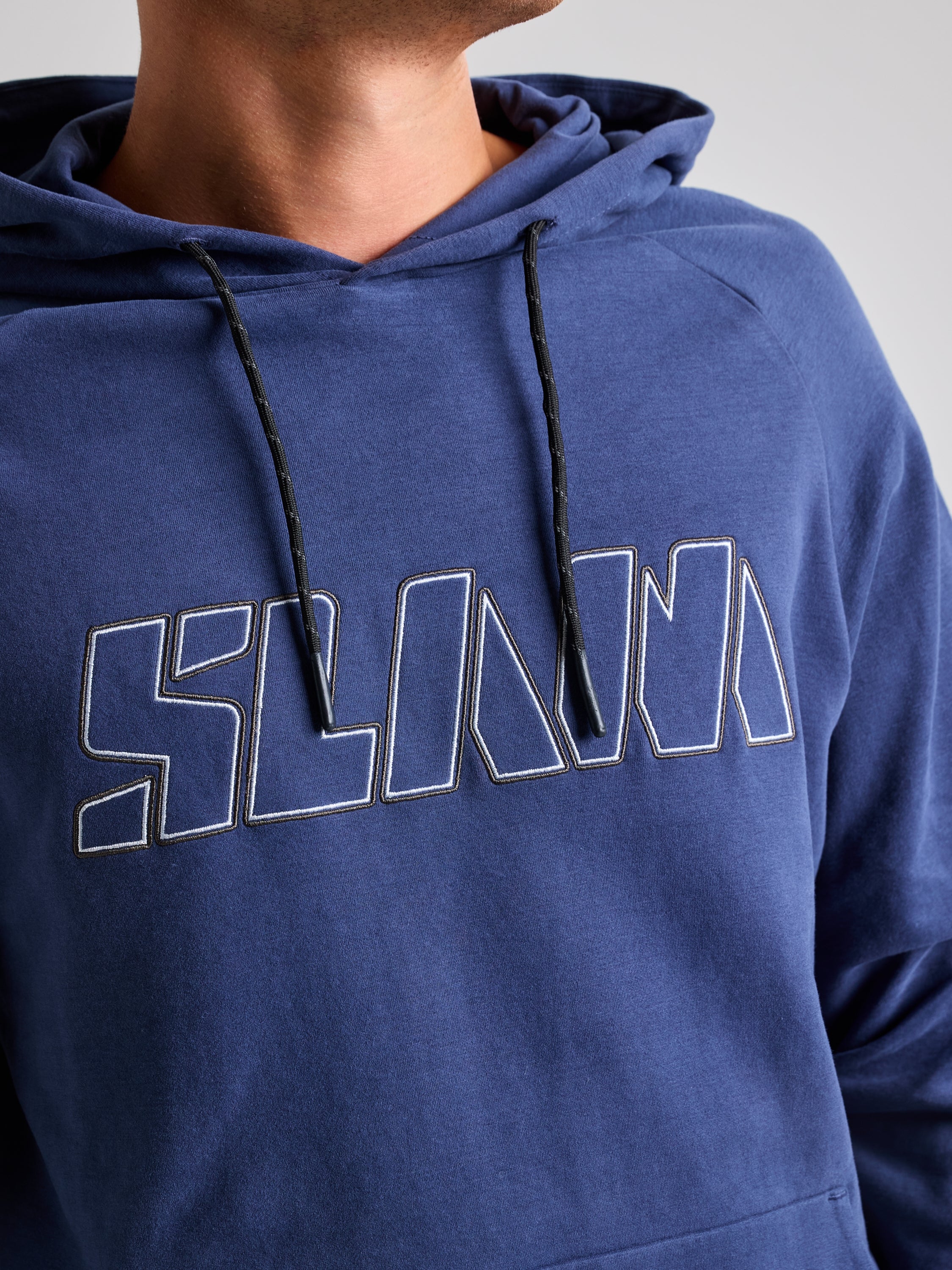 Sudadera con capucha para hombre – Azul