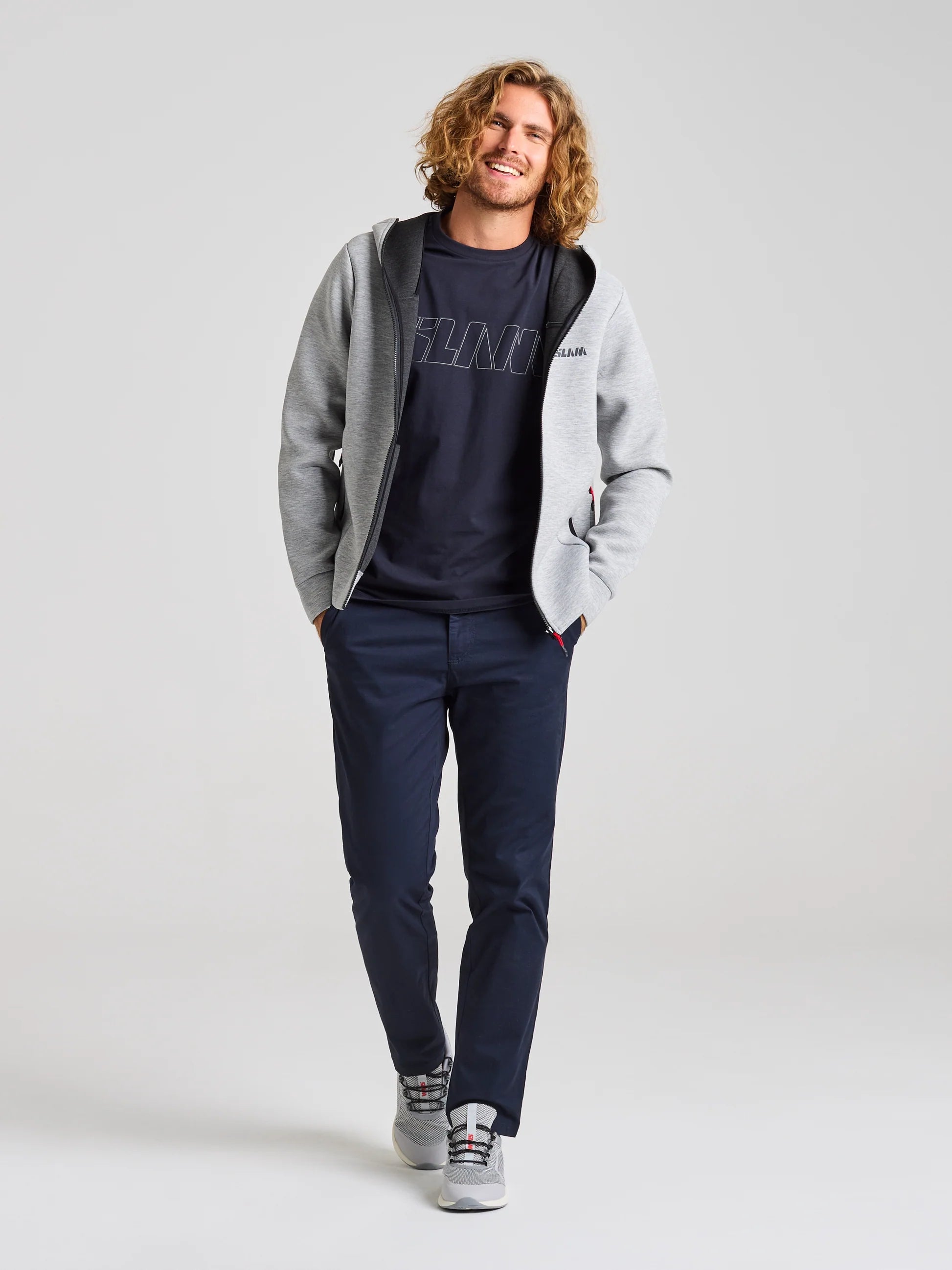 ACT Full-Zip Hoodie – Aluminio