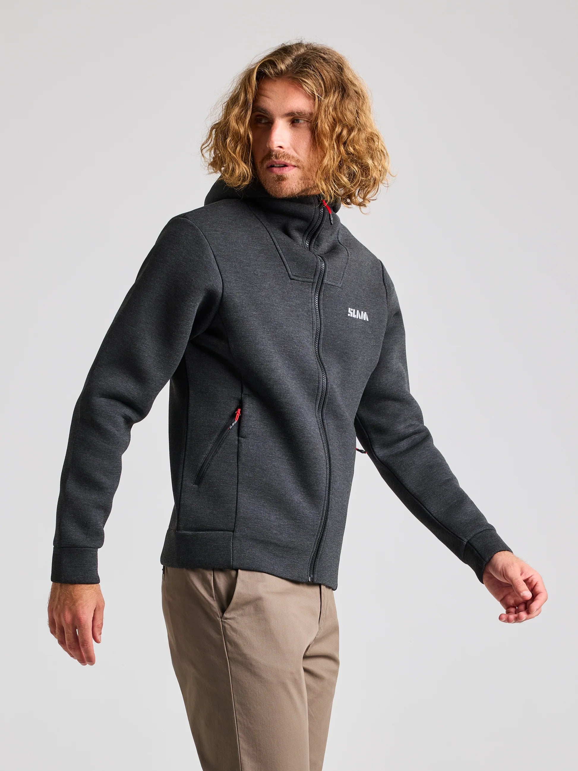 ACT Full-Zip Hoodie – Charcoal