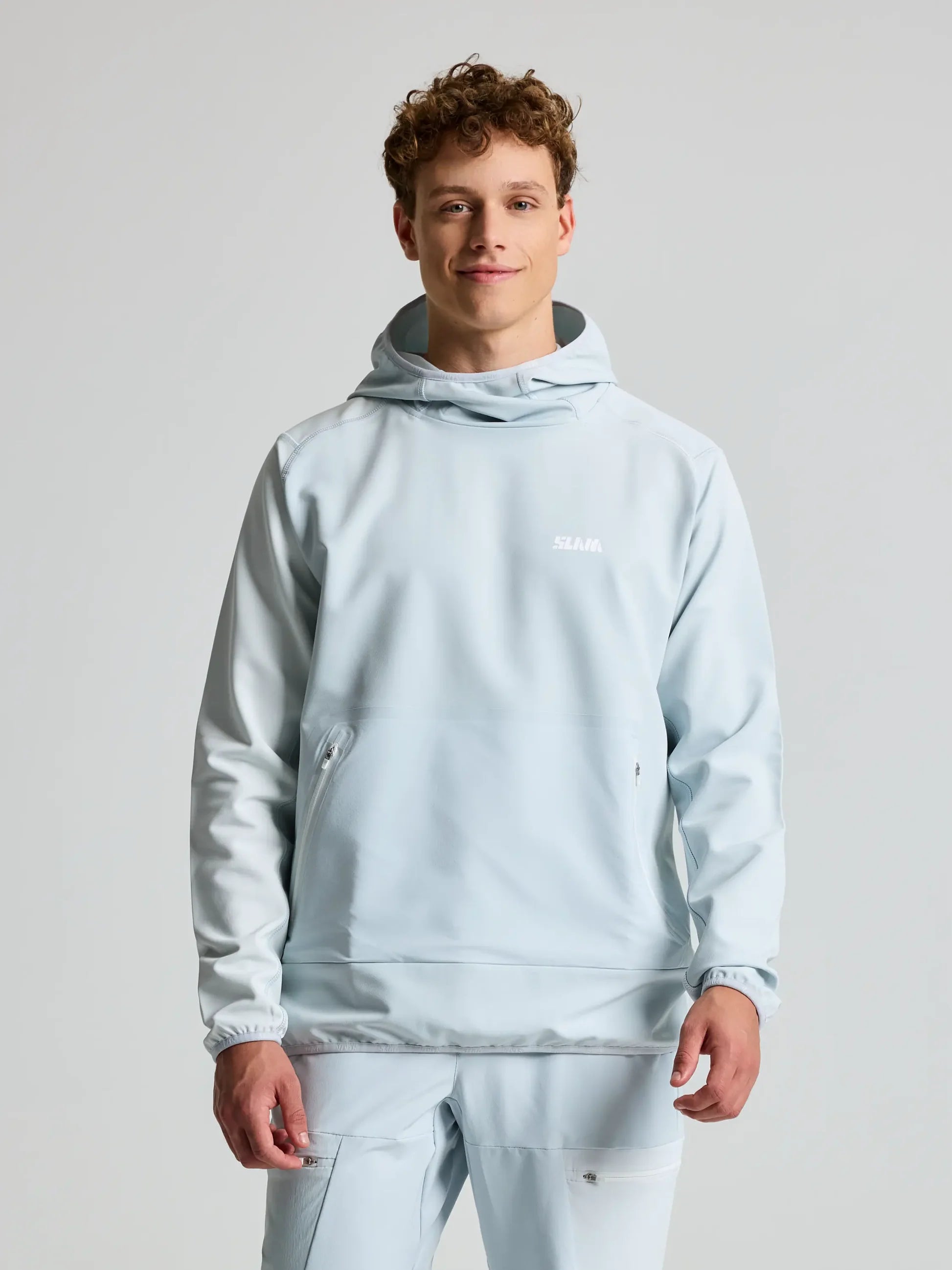 Foil Tech Hoodie para hombre – Cliff Grey