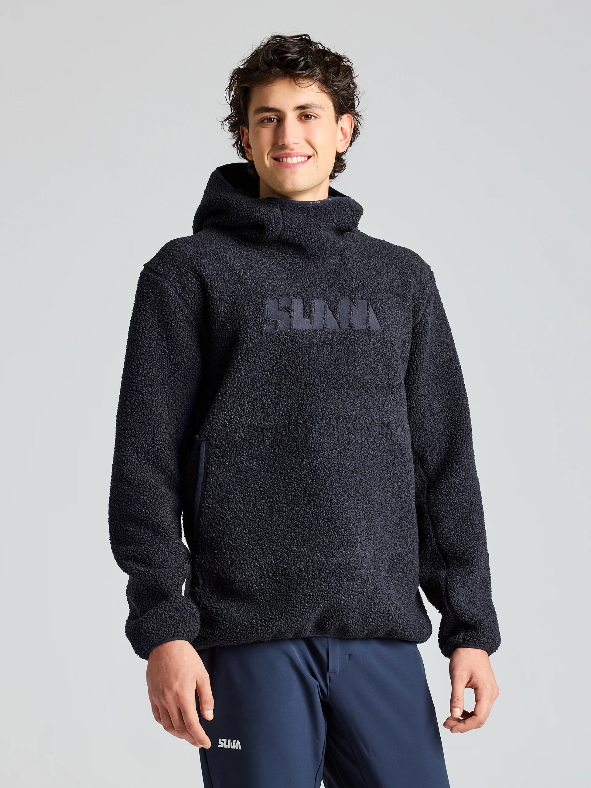 Sudadera hombre invierno con capucha LOGO HEAVY HOODIE de SLAM