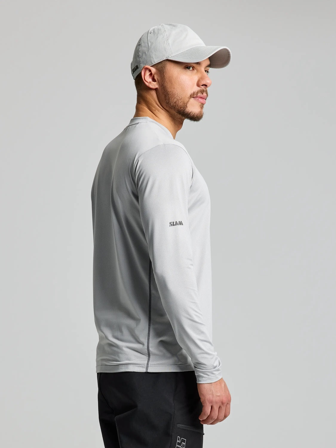 Camiseta técnica de manga larga para hombre SLAM – Protección solar UPF50+
