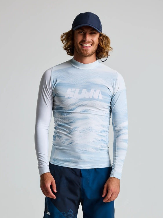 Camiseta técnica hombre manga larga SLAM – UPF50+, secado rápido