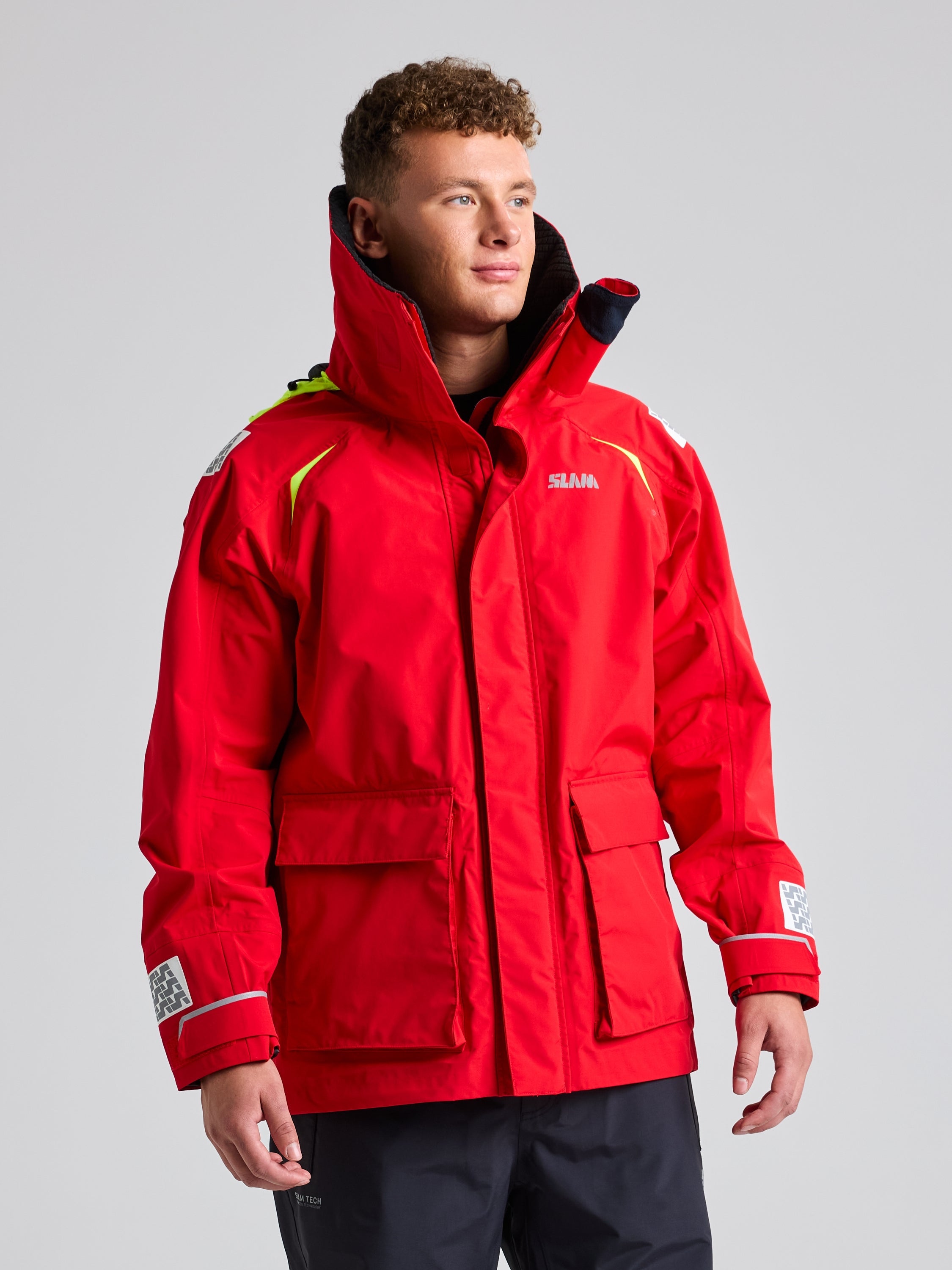 Pro Offshore Jacket – Chaqueta náutica técnica unisex_RED