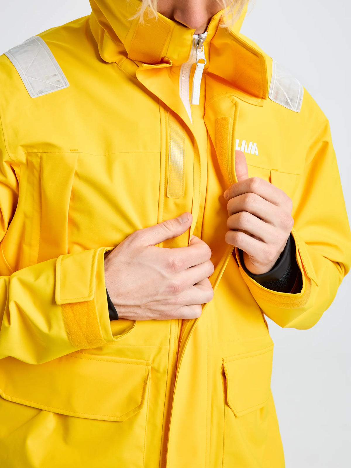 Chaqueta impermeable Altura 15000 transpirable 15000 Yellow SLAM