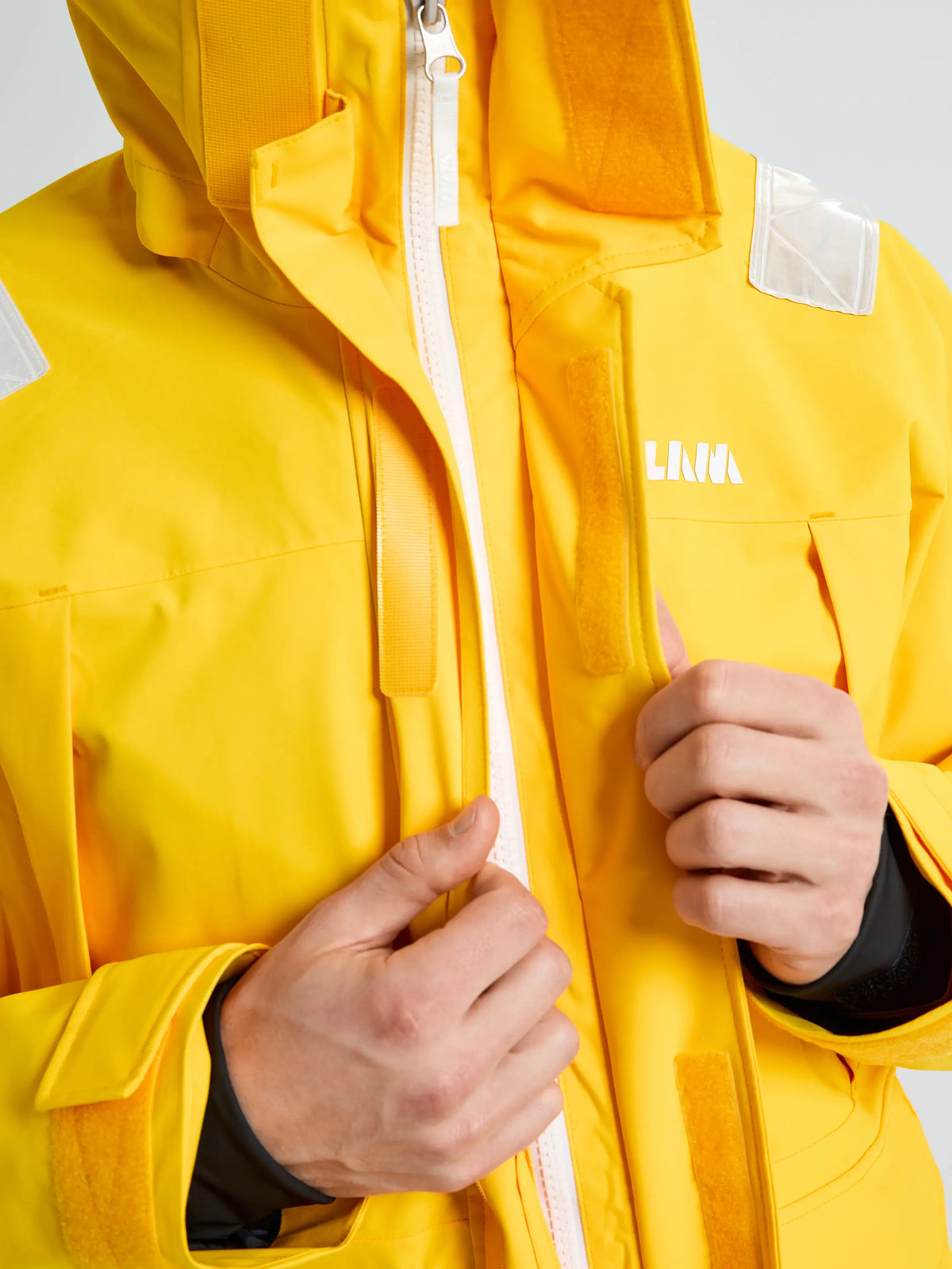 Chaqueta impermeable Altura 15000 transpirable 15000 Yellow SLAM