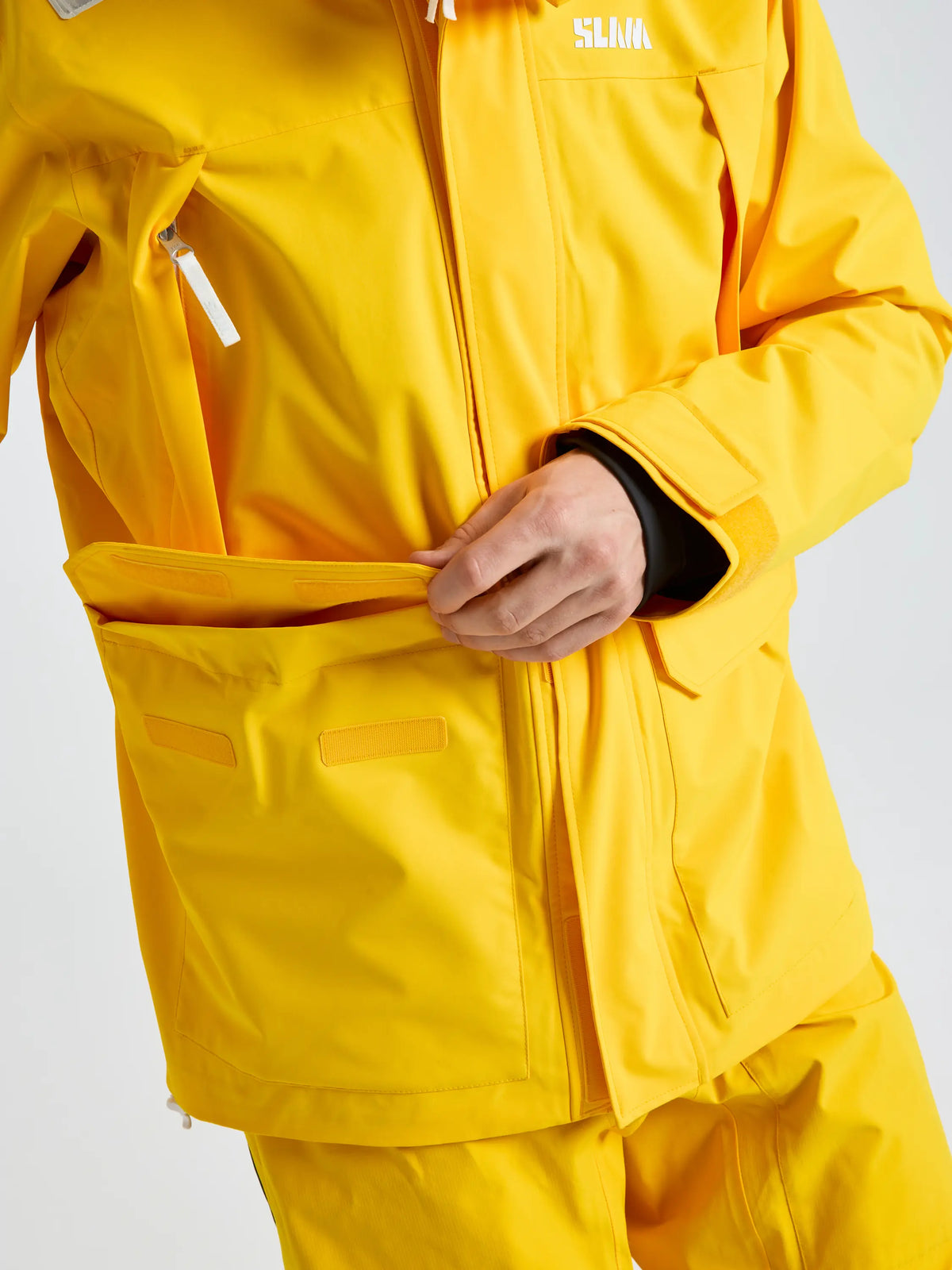 Chaqueta impermeable Altura 15000 transpirable 15000 Yellow SLAM