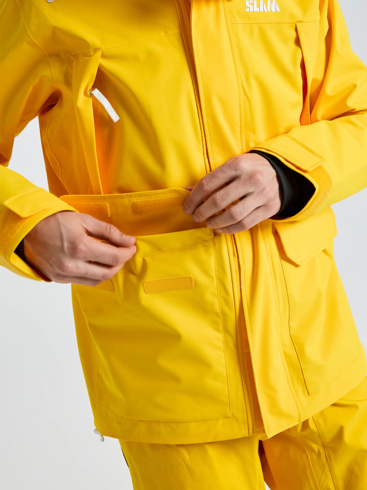 Chaqueta impermeable Altura 15000 transpirable 15000 Yellow SLAM