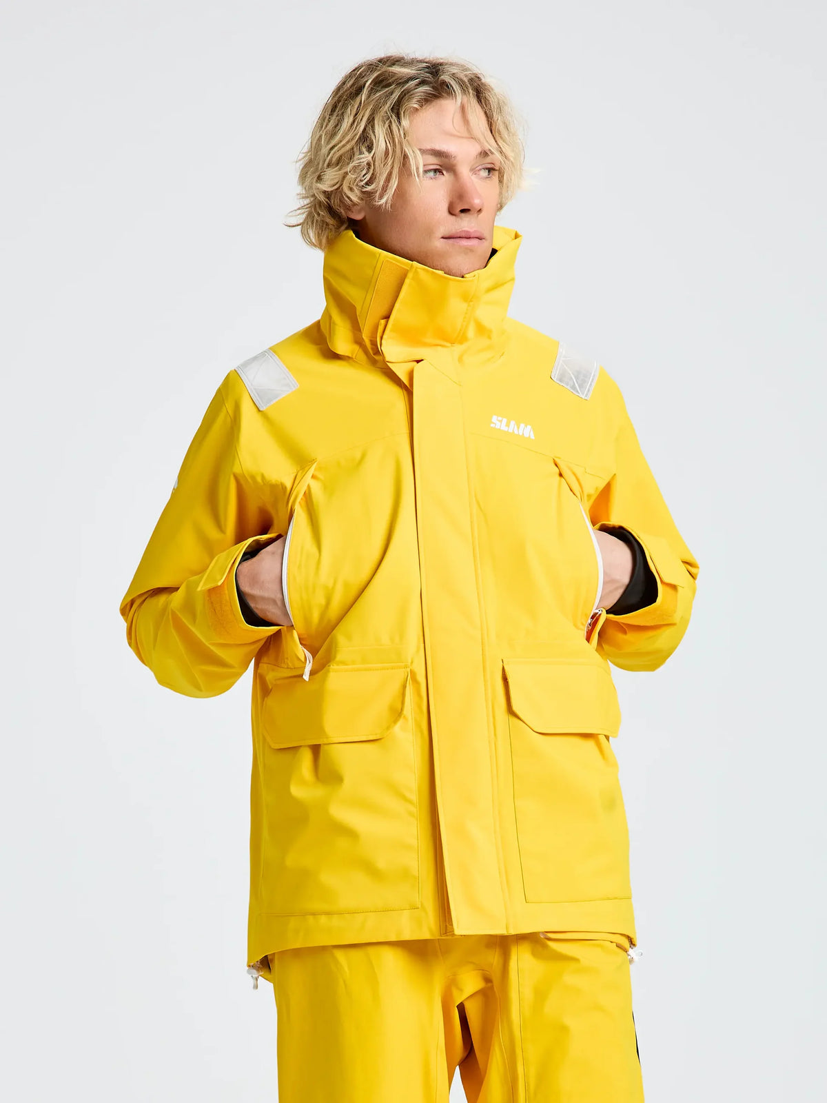 Chaqueta impermeable Altura 15000 transpirable 15000 Yellow SLAM