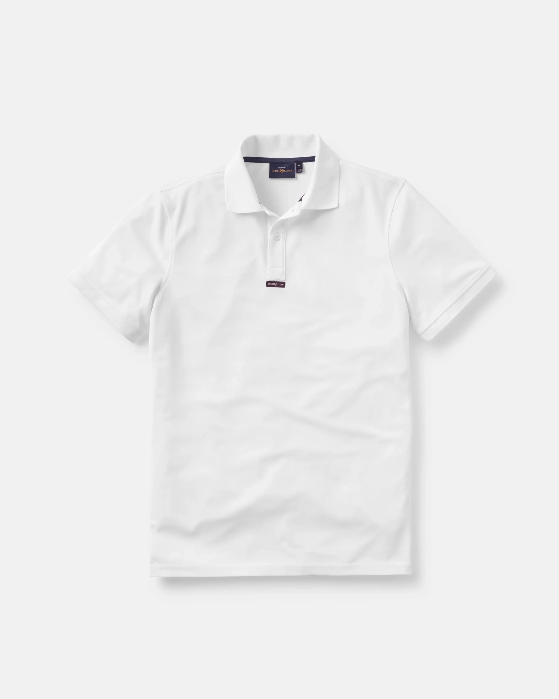 Polo Dri-Fast de manga corta para hombre – Blanco