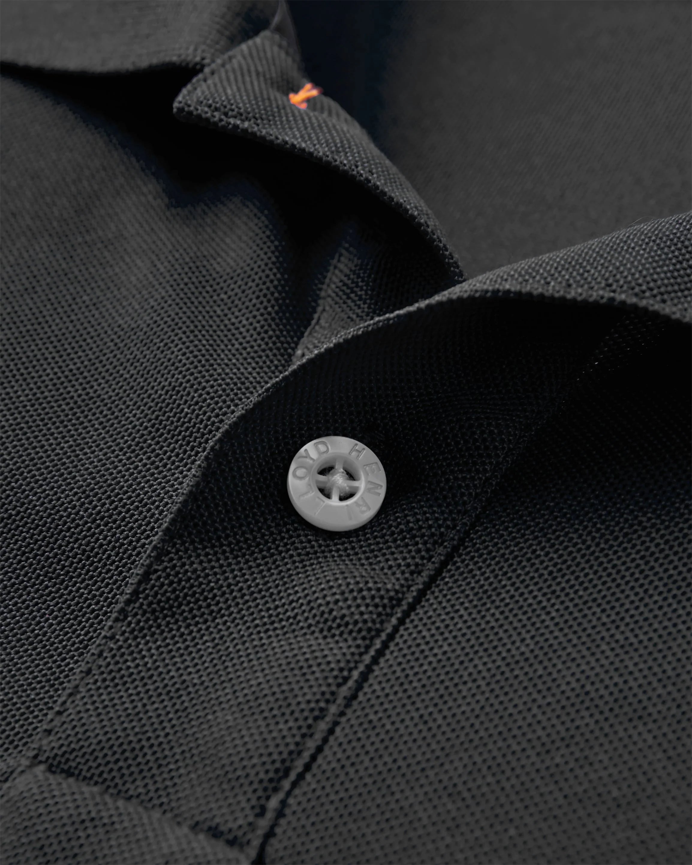 Polo Dri-Fast de manga corta para mujer – Negro