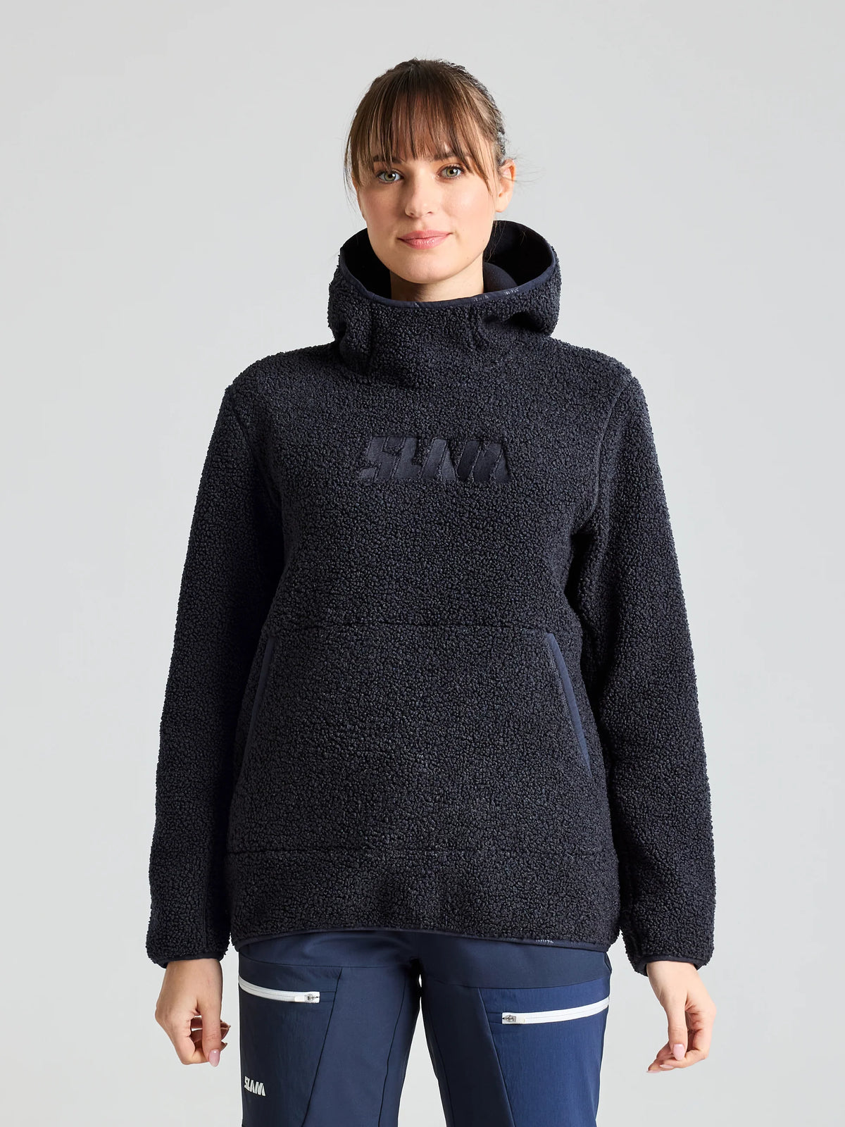 Sudadera mujer con capucha y forro polar – Logo Heavy Hoodie