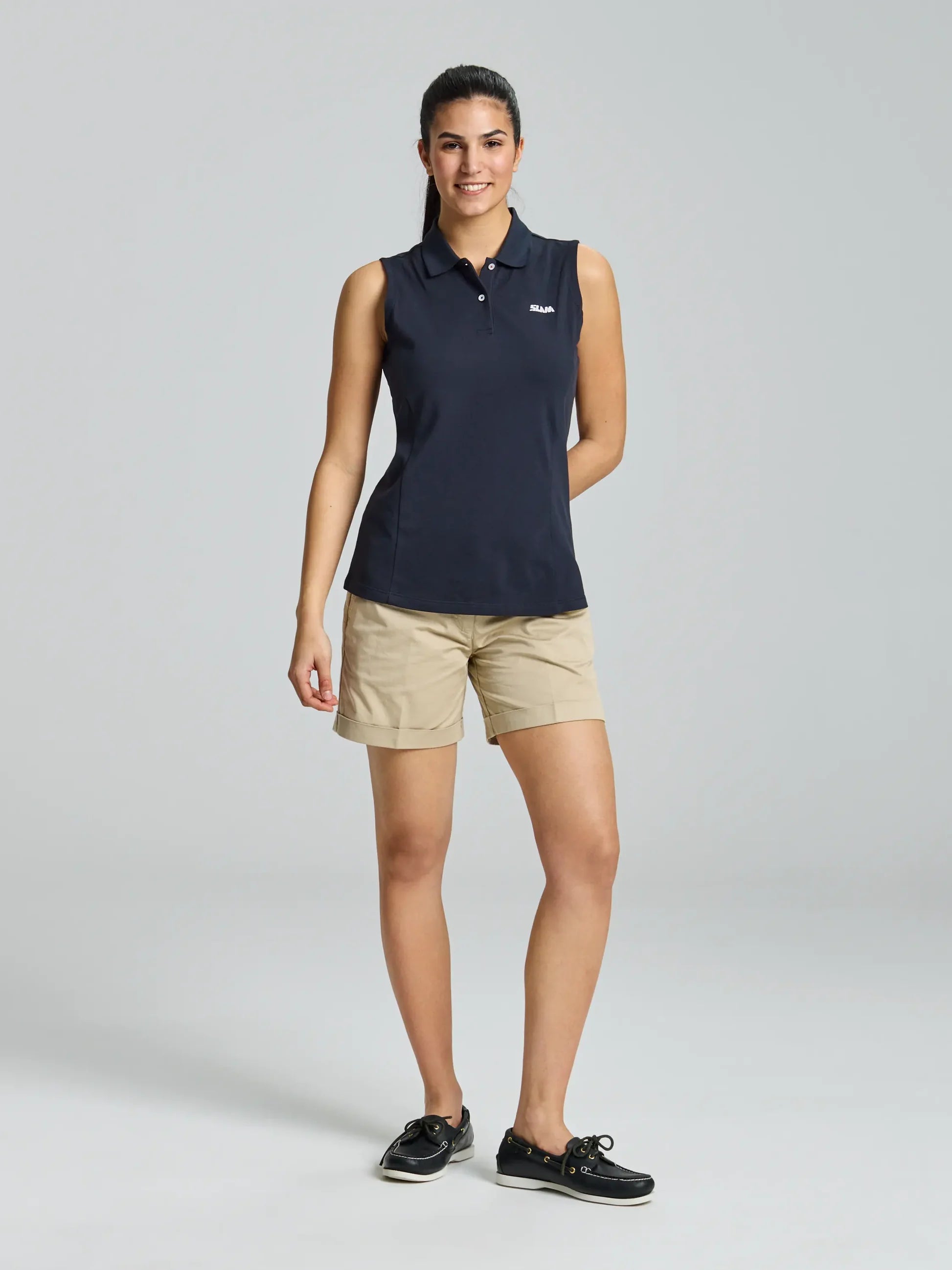 Polo sin mangas mujer Dock WS ligero transpirable SLAM