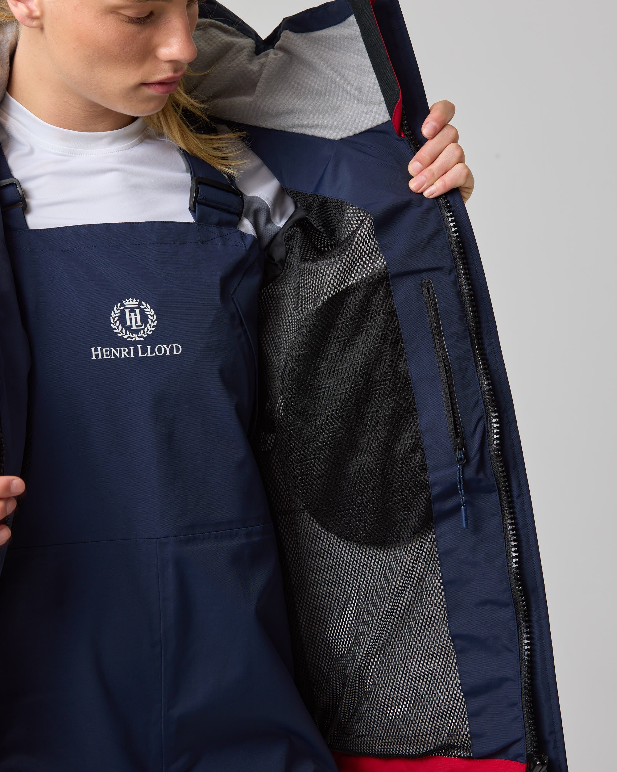 Chaqueta Biscay para mujer - NAVY BLOCK