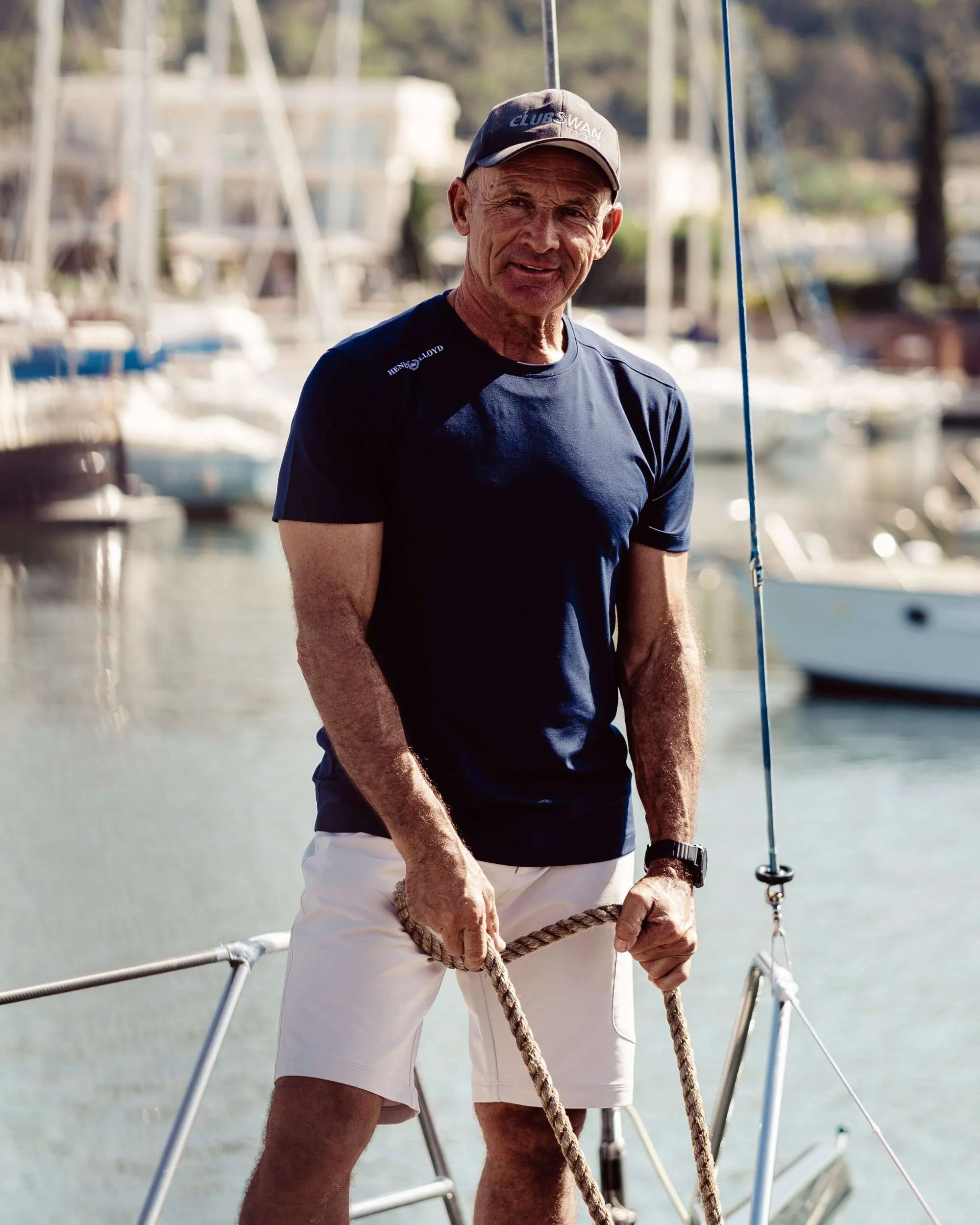 Camiseta Dri-Fast de manga corta para hombre – Navy