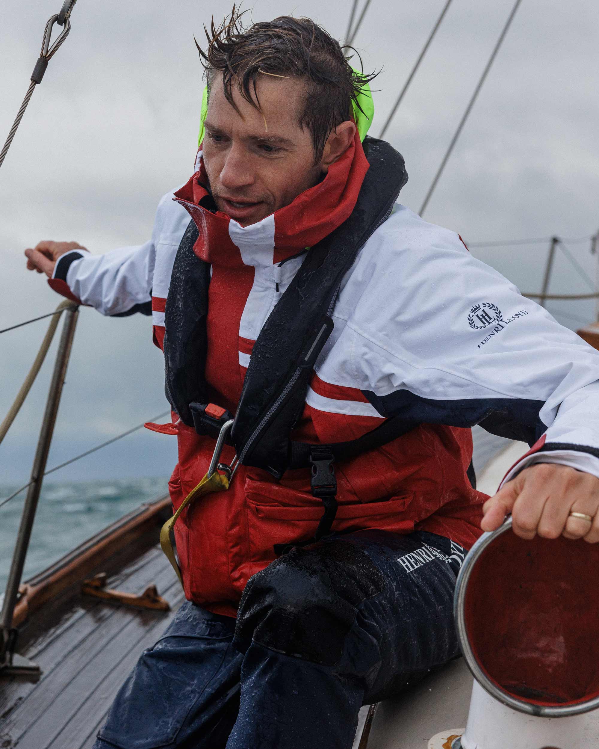 Chaqueta Biscay para hombre - Roja