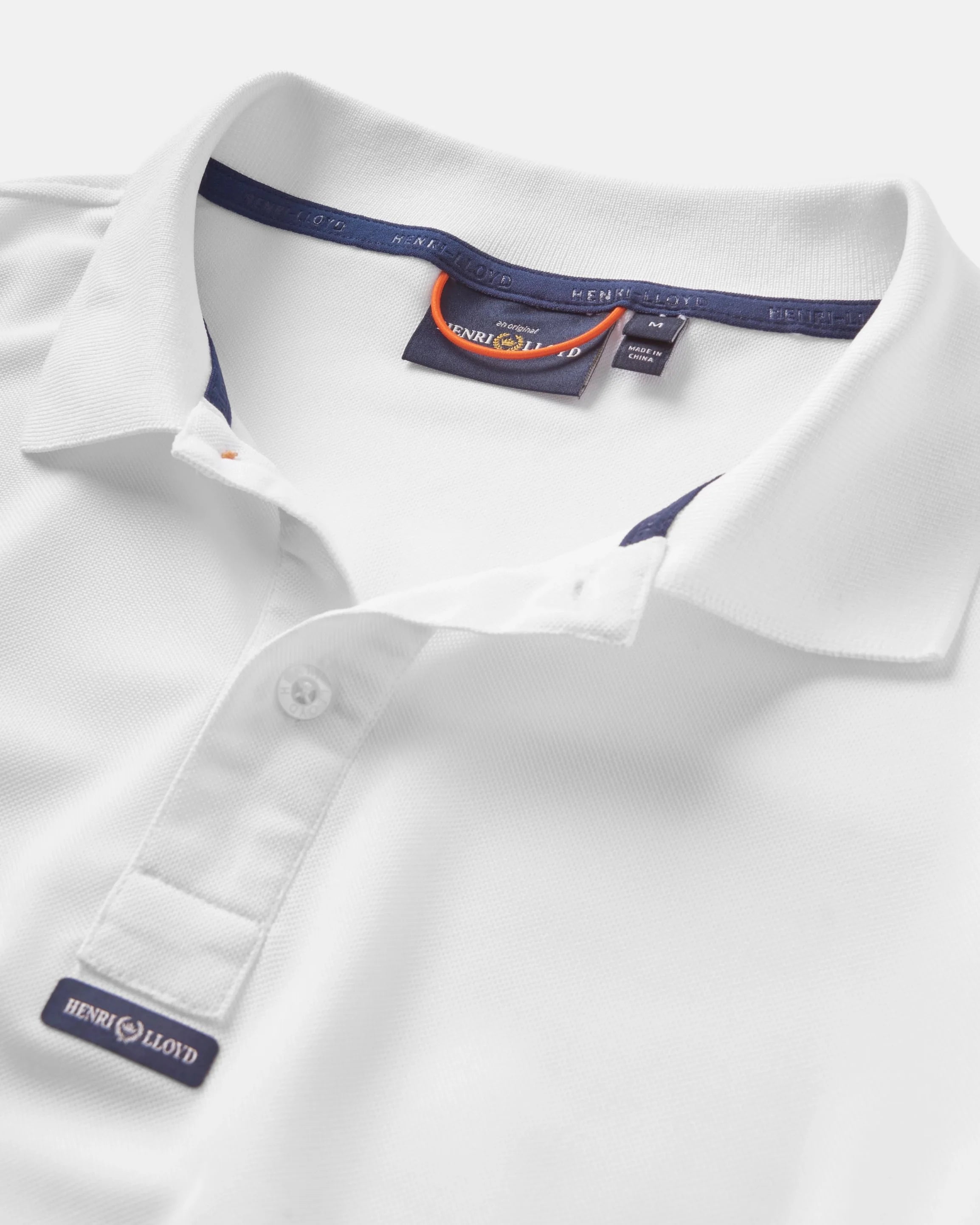 Polo Dri-Fast de manga corta para mujer – Blanco