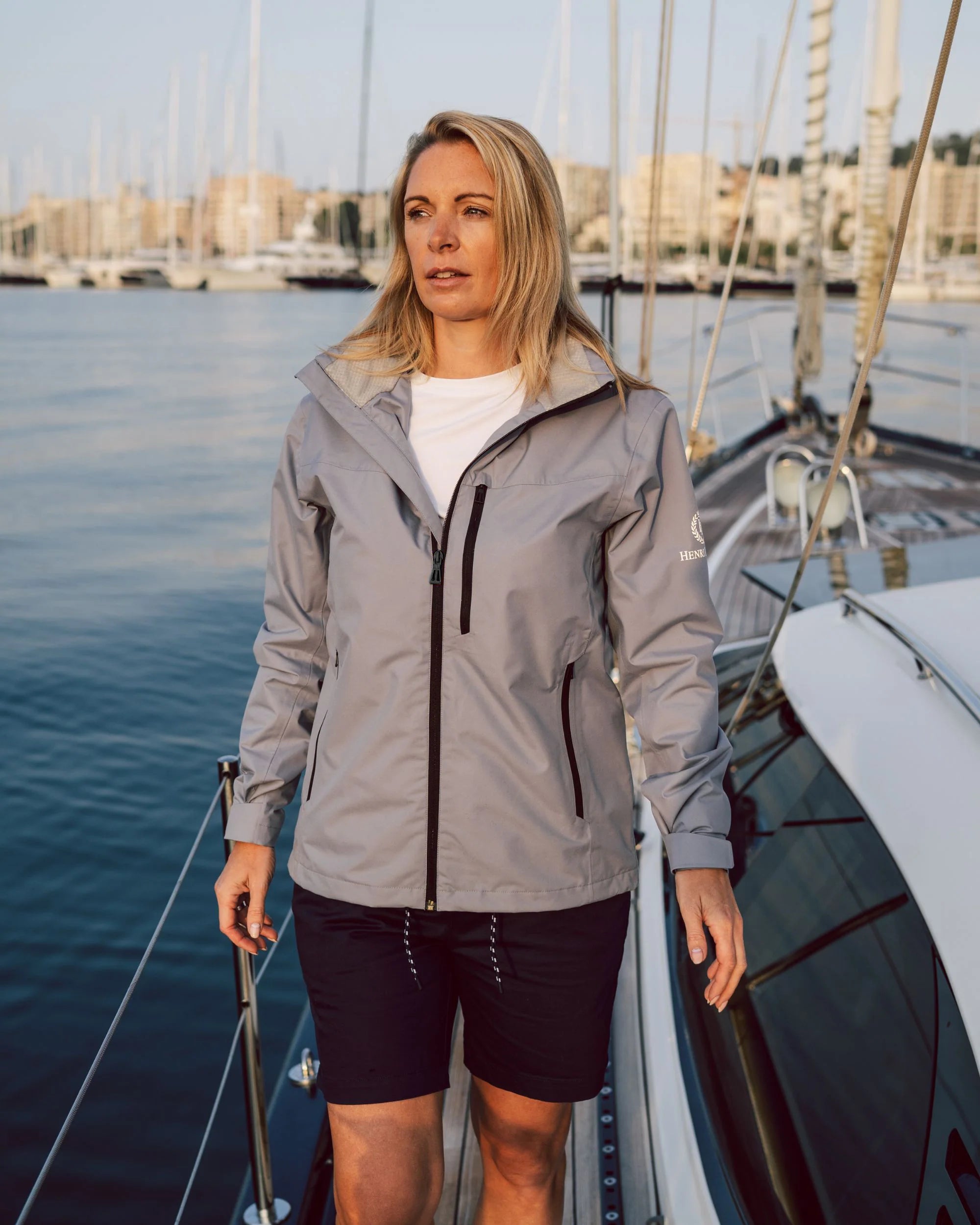 Chaqueta Breeze para mujer -TITANIUM