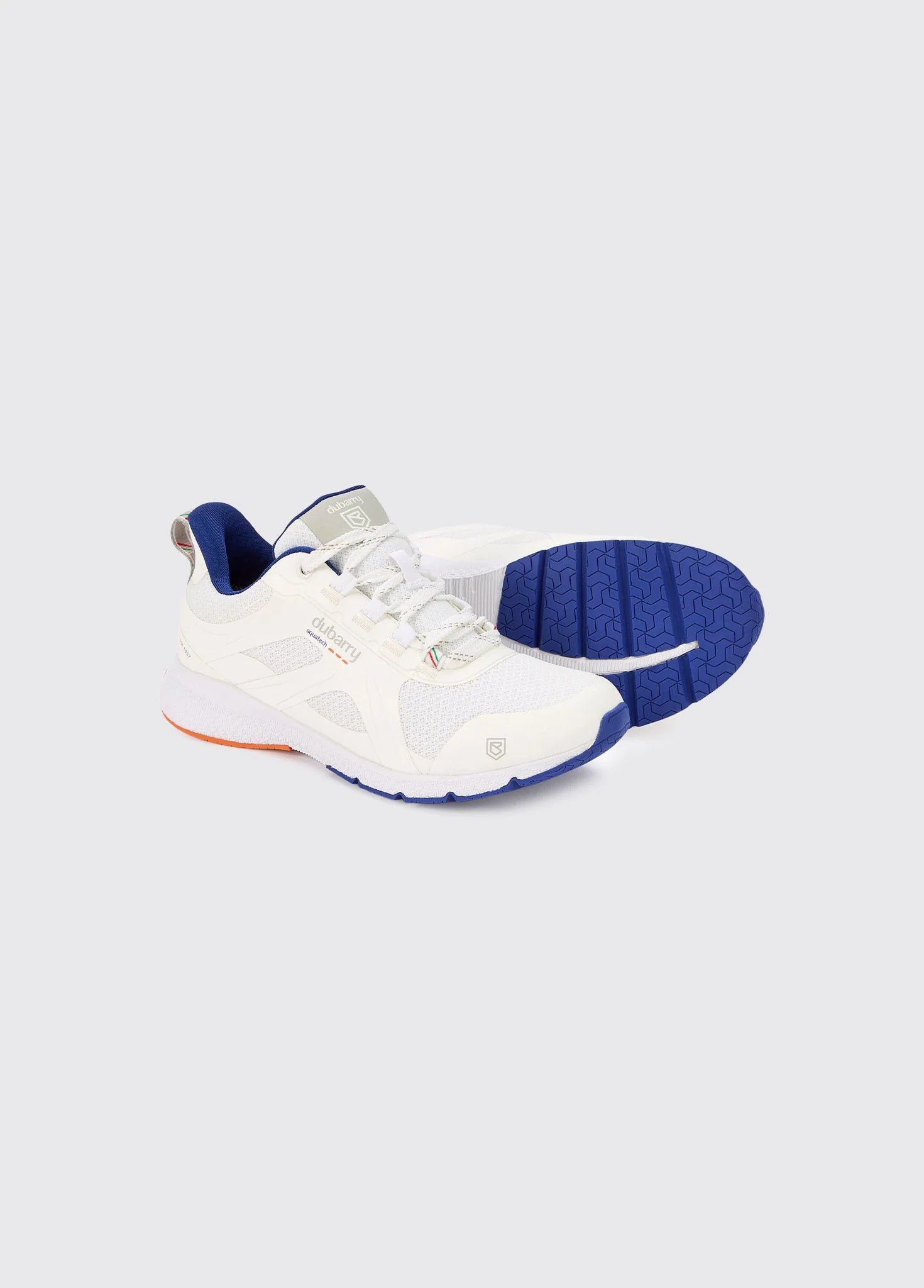 Zapatillas náuticas impermeables Cowes blancas para mujer DUBARRY