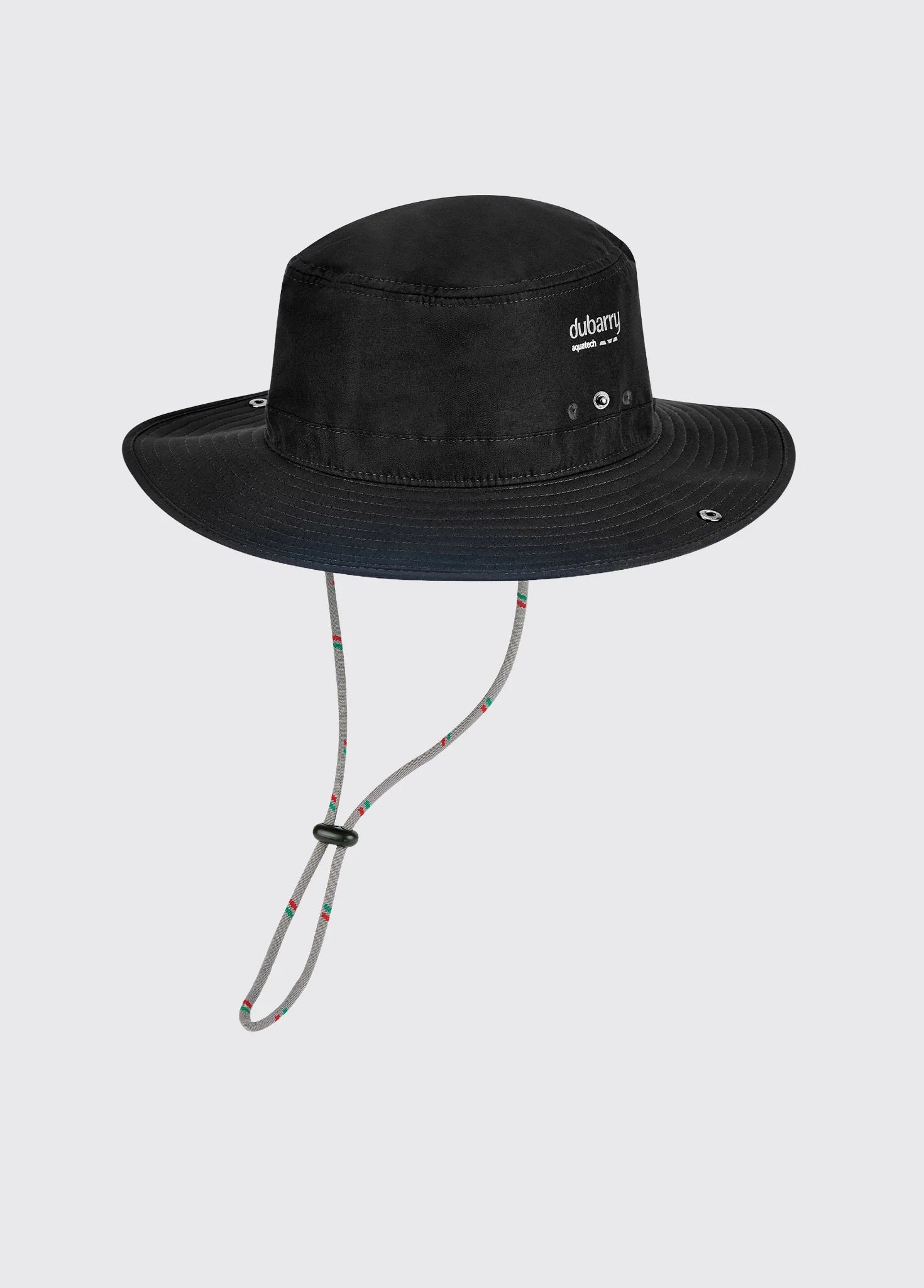 Sombrero de sol Génova ala ancha UPF 50 negro DUBARRY