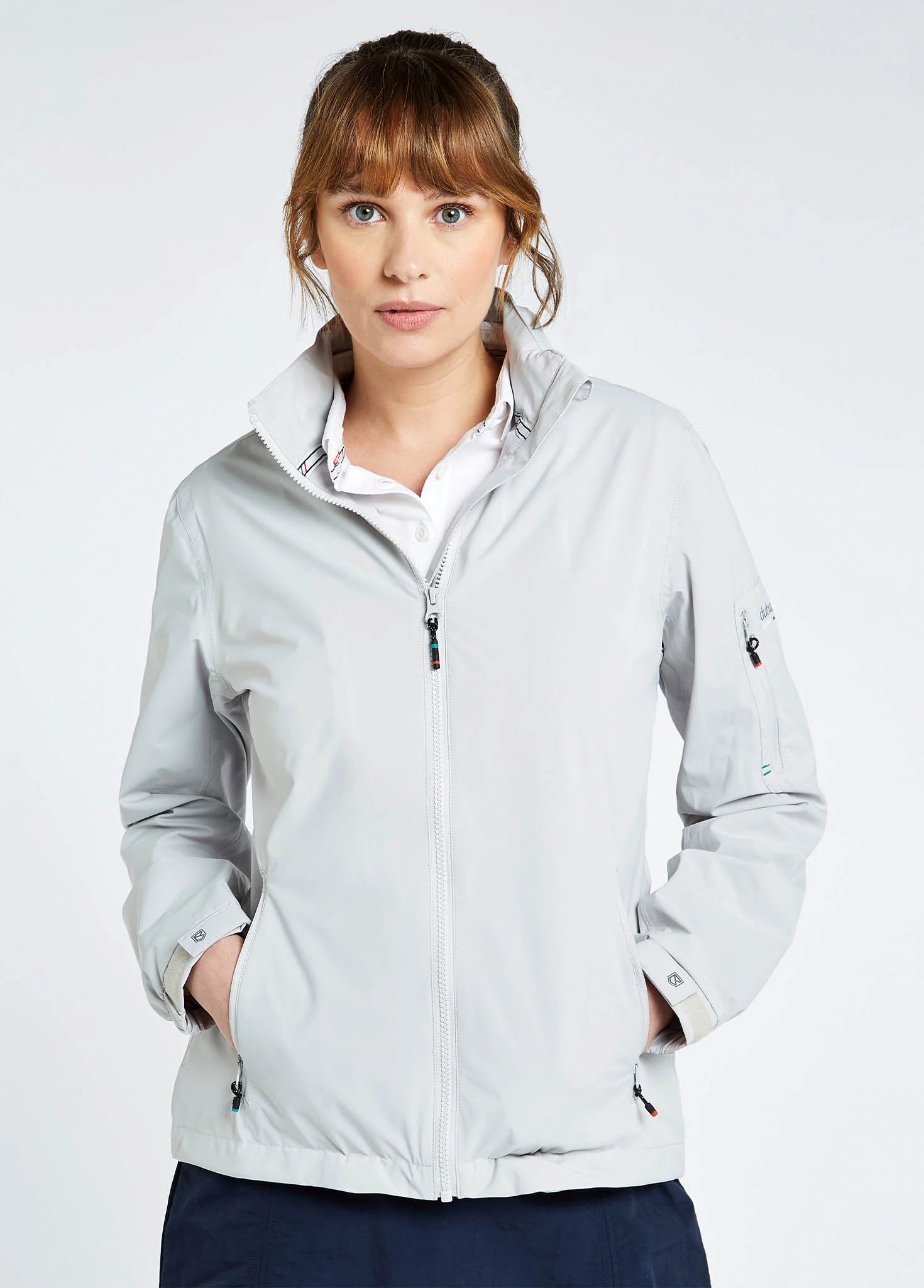Chaqueta Livorno para mujer con forro polar y cuello redondo PLATINUM _DUBARRY