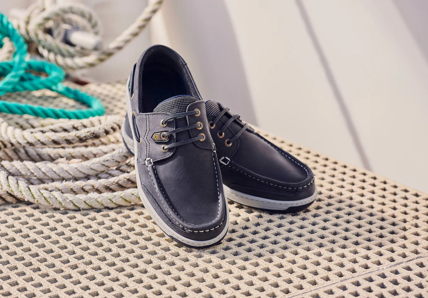 Zapato náutico resistente al agua azul marino DUBARRY Regatta ExtraFit™
