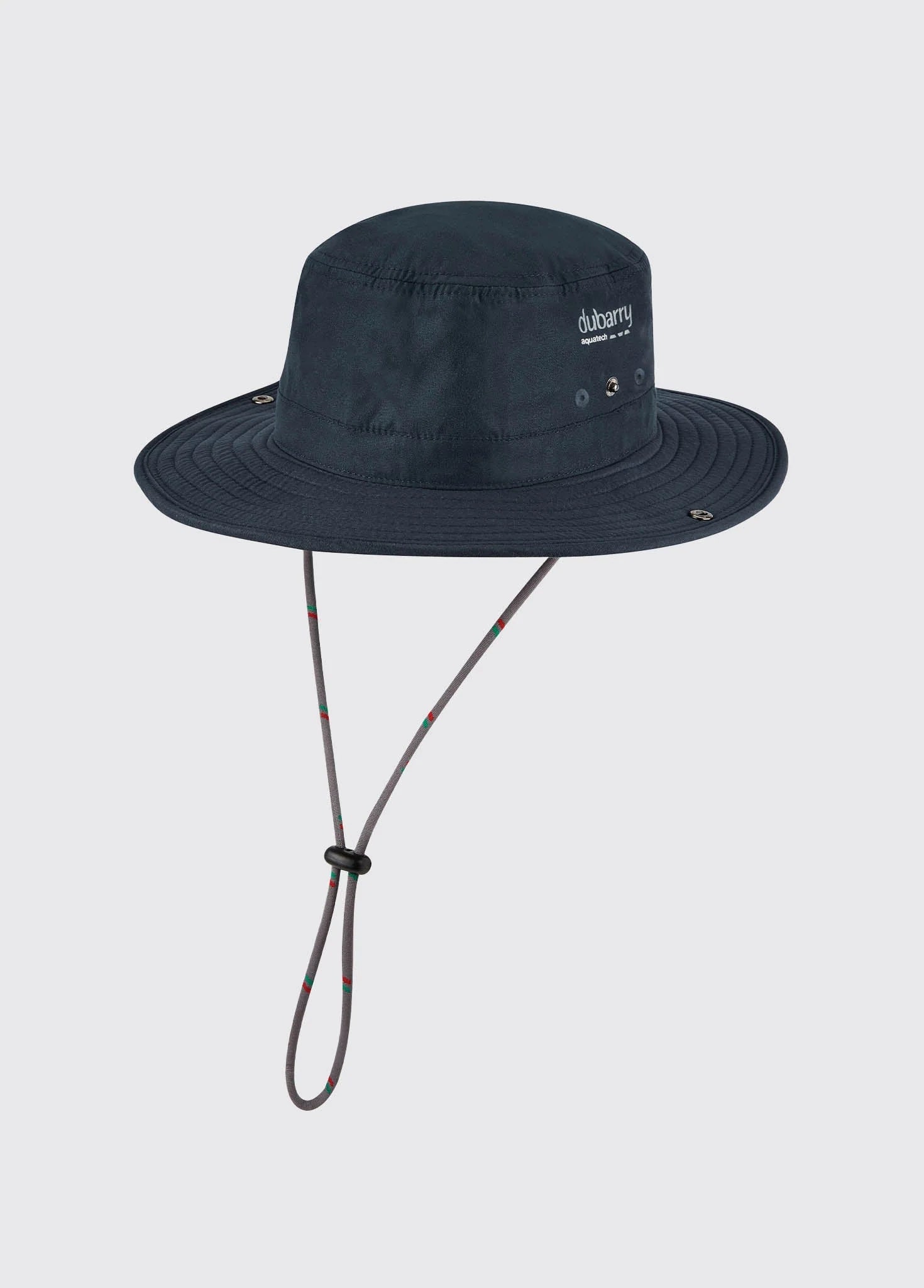 Sombrero de sol Génova ala ancha azul marino UPF 50 DUBARRY