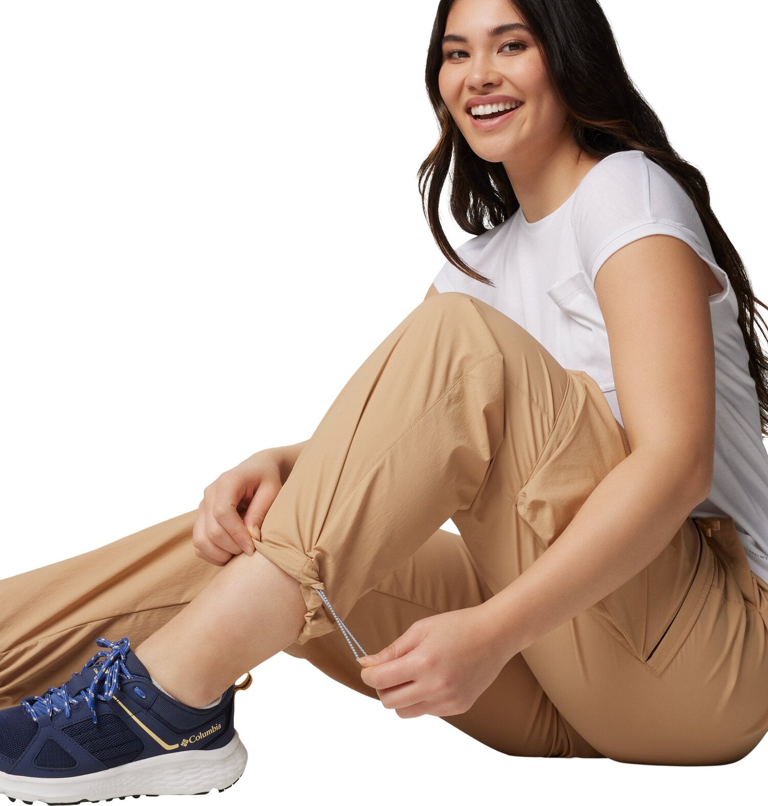 Pantalón cargo mujer – Repelente al agua y elástico