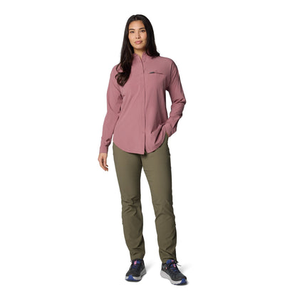 Camisa Boundless Trek II para mujer – Color Fig