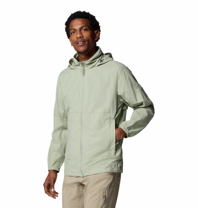 Chaqueta cortavientos hombre  UPF50+, repelente al agua