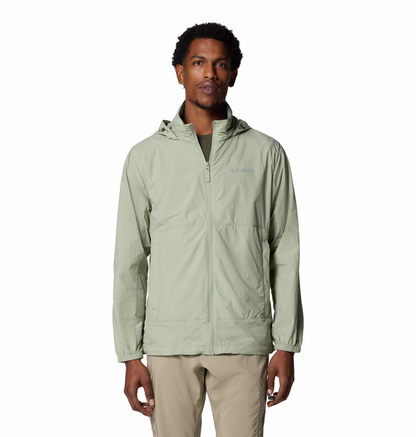 Chaqueta cortavientos hombre  UPF50+, repelente al agua