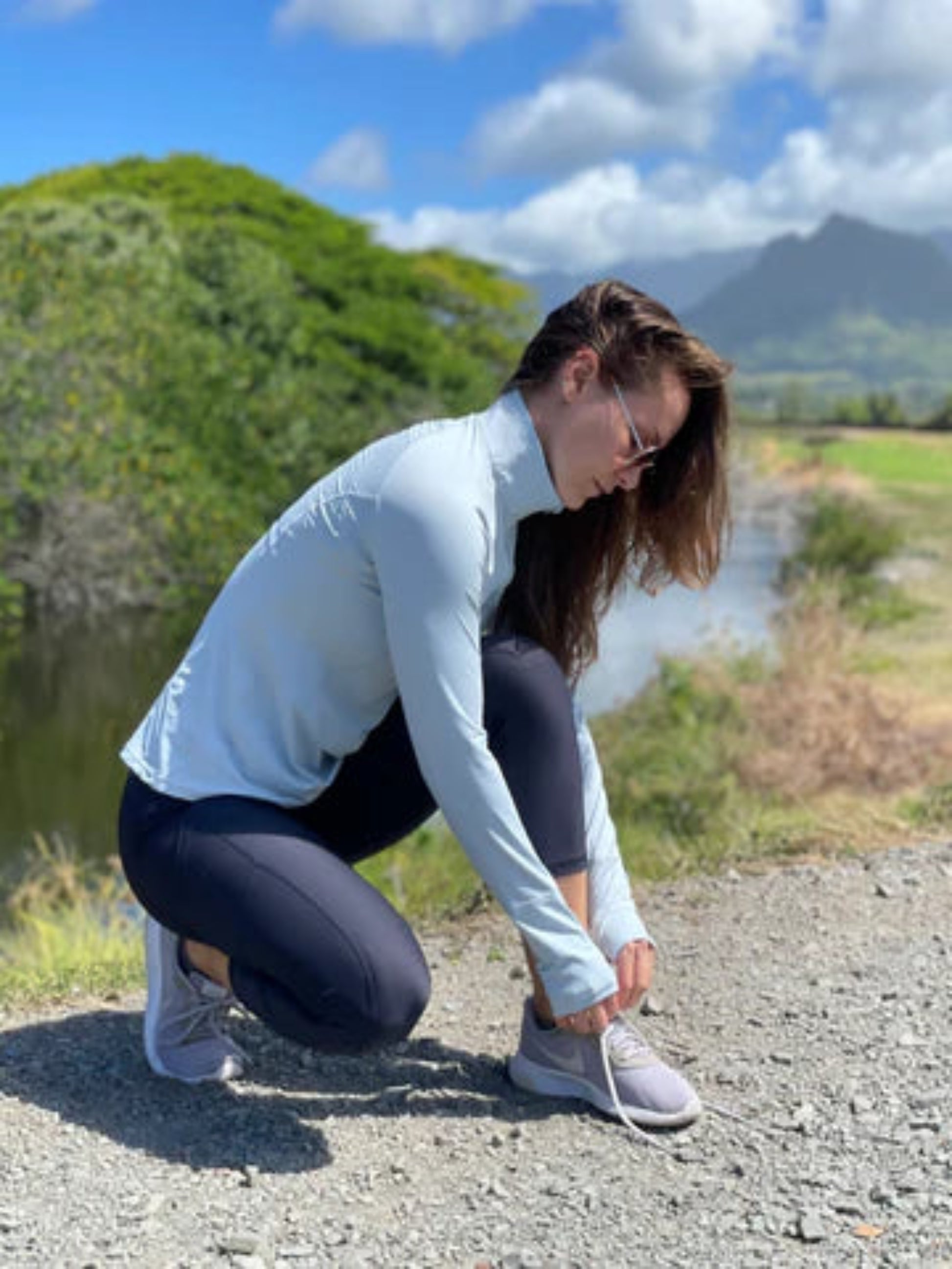 Camiseta técnica mujer manga larga con UPF50+