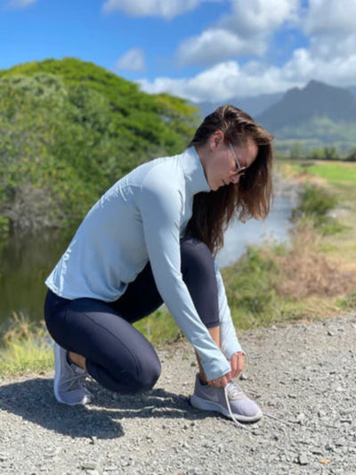 Camiseta técnica mujer manga larga con UPF50+