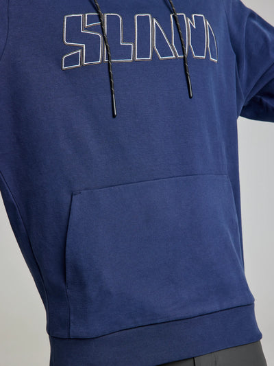 Sudadera con capucha para hombre – Azul