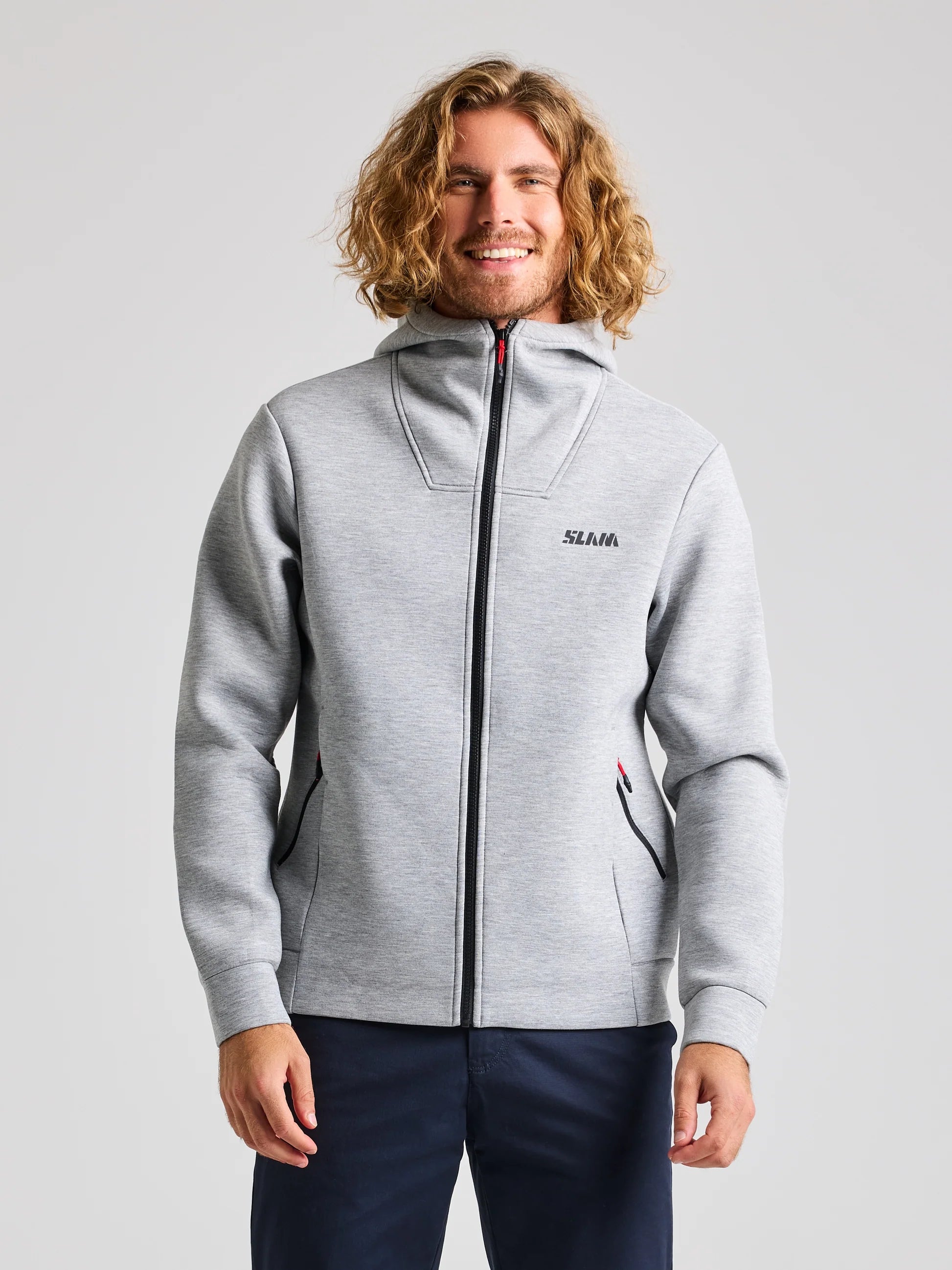 ACT Full-Zip Hoodie – Aluminio