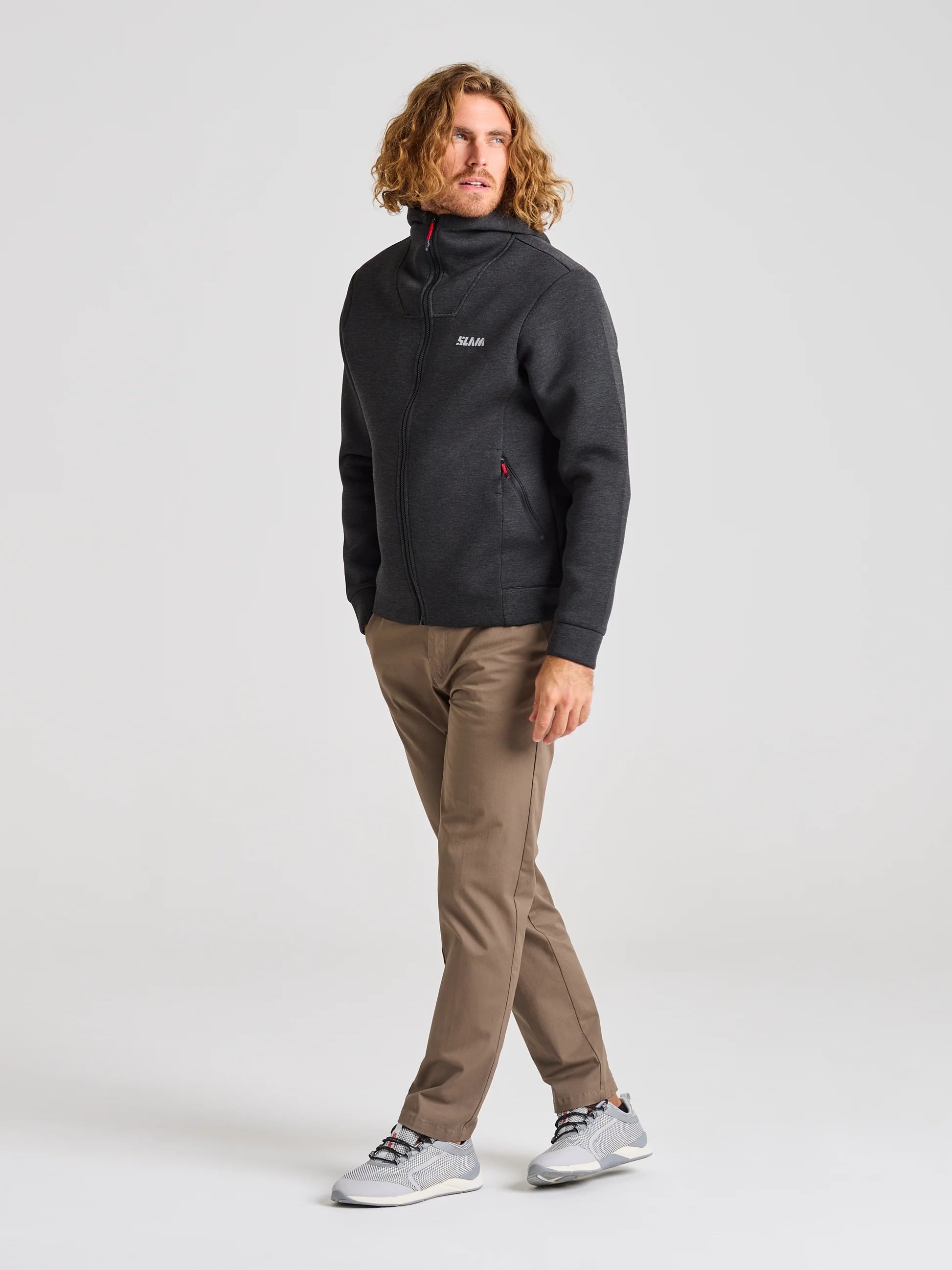 ACT Full-Zip Hoodie – Charcoal