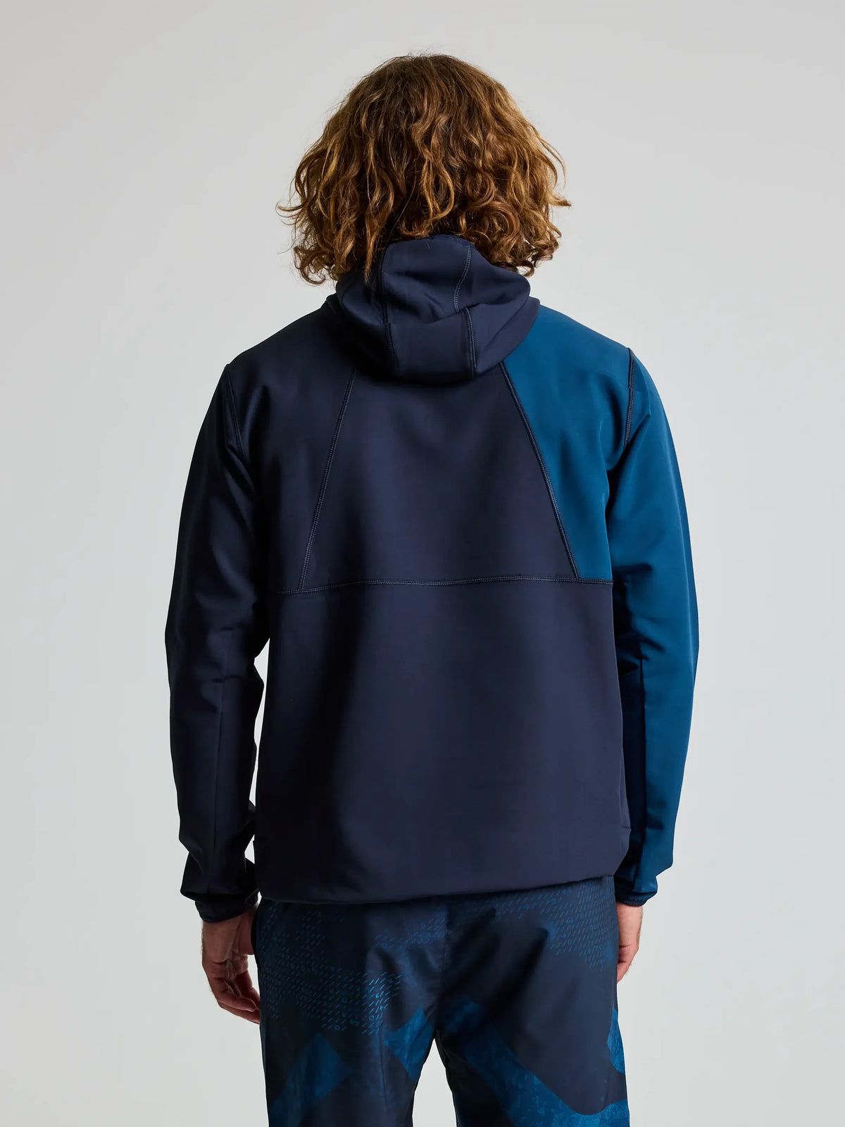 Sudadera Técnica Elástica con capucha FOIL TECH HOODIE Hombre_Navy