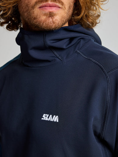 Sudadera Técnica Elástica con capucha FOIL TECH HOODIE Hombre_Navy