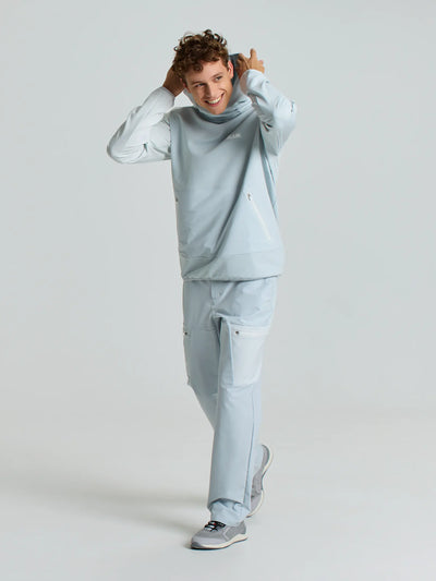 Foil Tech Hoodie para hombre – Cliff Grey