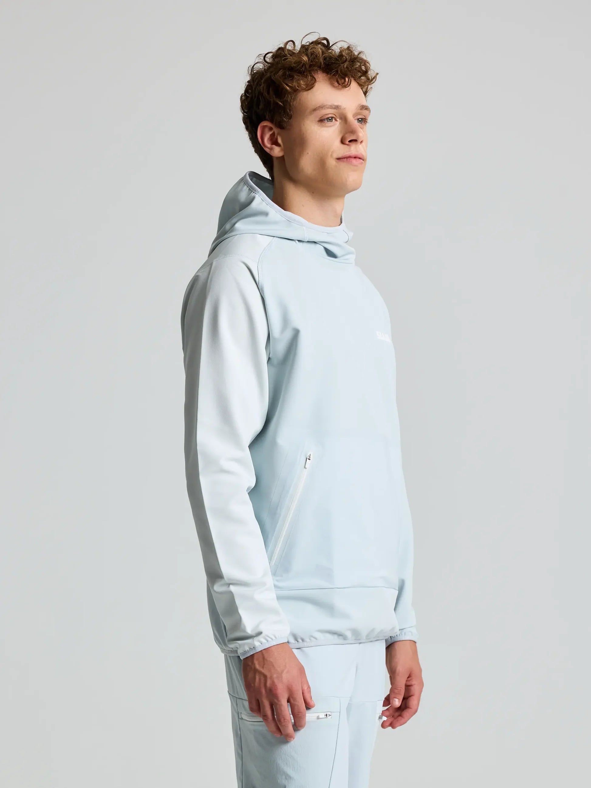 Foil Tech Hoodie para hombre – Cliff Grey