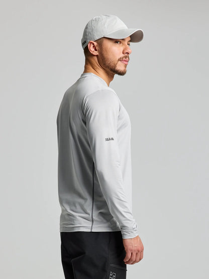 Camiseta técnica de manga larga para hombre SLAM – Protección solar UPF50+