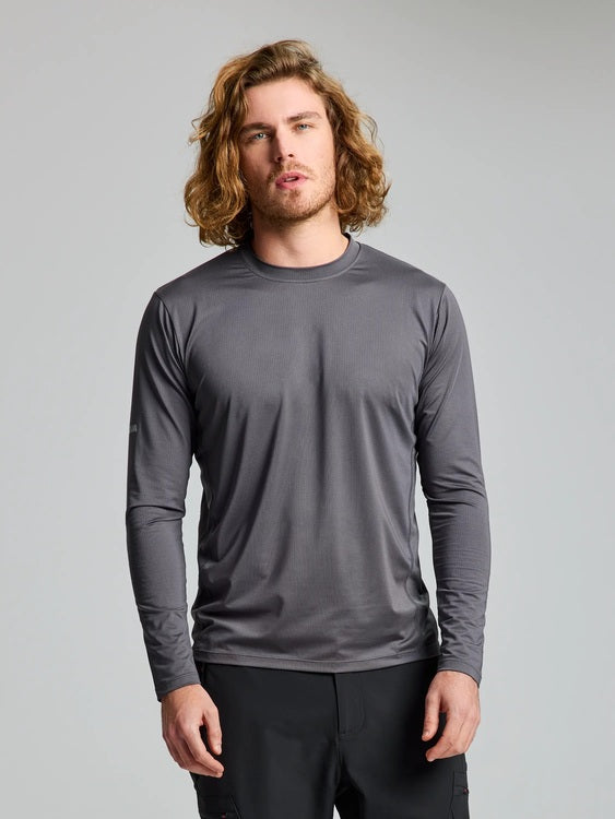 Camiseta técnica de manga larga para hombre SLAM – Protección solar UPF50+