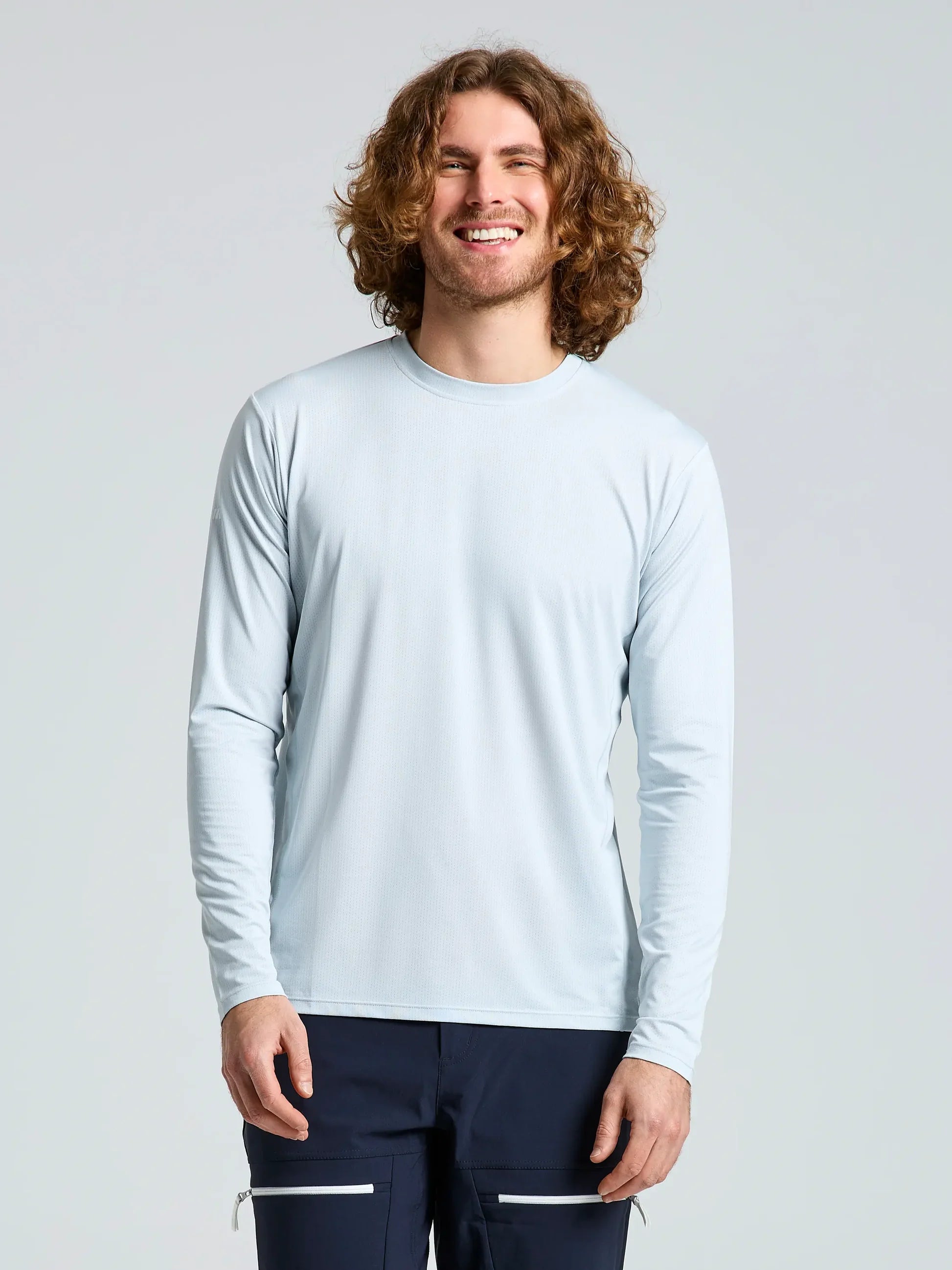 Camiseta manga larga Crew Sunblock LS 2.0 UPF 40+ SLAM CLEEF_GREY