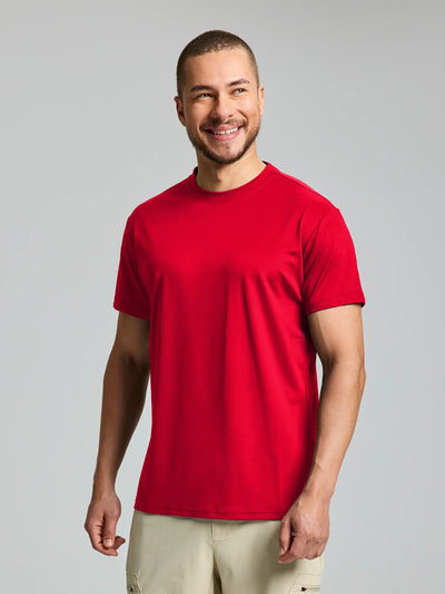 Camiseta técnica de manga corta para hombre Tech Piqué UPF 50+