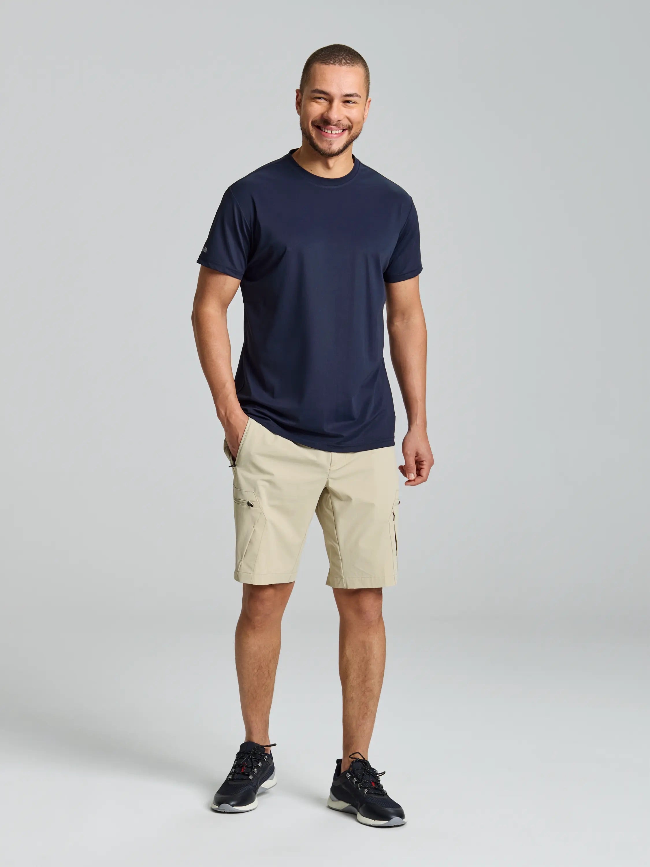 Camiseta Técnica Manga Corta Hombre – Tech Piqué T‑Shirt | SLAM