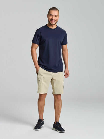 Camiseta Técnica Manga Corta Hombre – Tech Piqué T‑Shirt | SLAM