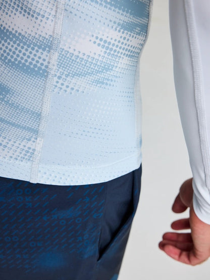 Camiseta técnica hombre manga larga SLAM – UPF50+, secado rápido